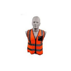 Skudo Relfector Vest - Medium - Orange - 2 Pack