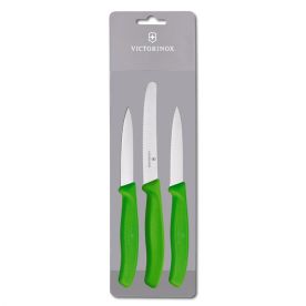 Victorinox - Paring Knife Set 3Piecee Green