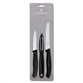 Victorinox - Paring Knife Set Zest 3Piecee Black