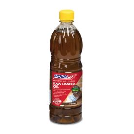 Powafix - Raw Linseed Oil 750ml - 2 Pack