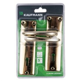 Kaufmann - Lockset 2 Lever Sabs Lock & Bp Handle