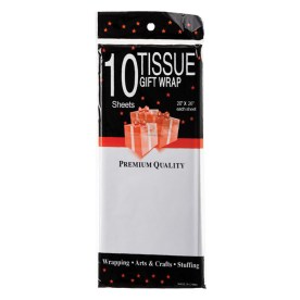 Paper Tissue - 10 Piece - White - 50cm x 66cm