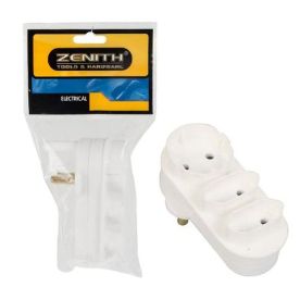 Zenith - Euro Adaptor Plug - (2 x 5amp)