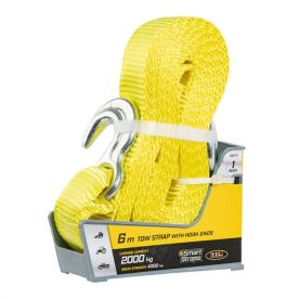 Smart Straps - Tow Strap With Hooks