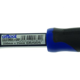 Aftool Cold Chisel with Hand Guard Grip 250mm x 25mm