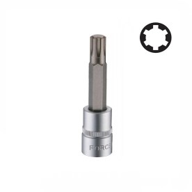 Force - Ribe Socket Bit - 6mm - 3/8" Dr - 2 Pack