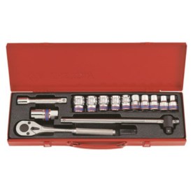 King Tony - Socket Set 1/2" 10-24Mm 12P
