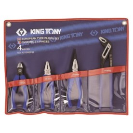 King Tony - Plier Set 4 Piece Assorted