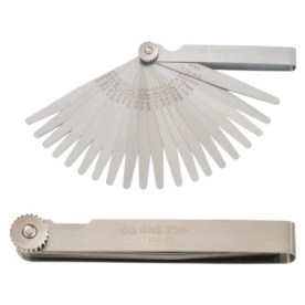 King Tony - Feeler Gauge Metric 0.05-1.00Mm 20 Blade - 2 Pack