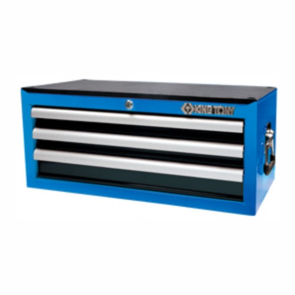 3 Drawer Ball Bearing Slides Type Tool Chest (Blue Body/Black Drawer)