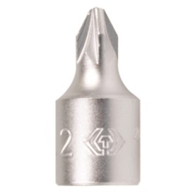 King Tony - Socket Bit 1/4" Pozi Pz1 - 2 Pack