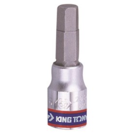 King Tony - Socket Hex Bit - 1/4 Inch - 6mm x 37mm - 2 Pack