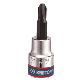 King Tony - Socket Bit 3/8" Phillips #2 X 50Mm - 2 Pack