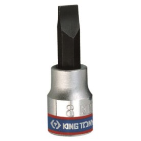 King Tony - Socket - Flat - 3/8 Inch Drive - 8mm x 50mm - 2 Pack