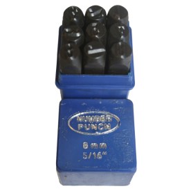 Micro-Tec - Punch Set Number 8Mm 0-9 - 2 Pack