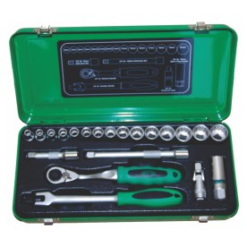 Micro-Tec - Sockets 3/8" Std 6-21Mm 21Pc