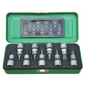 Sockets 1/2" Torx T20-T60 9 Piece - 2 Pack