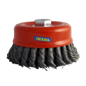 Dejuca - Wire Cup - Brush - 125mm - M14 - Thread - Knotted - 2 Pack