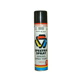 Spray Paint - Matt Black - 300ml - 2 Pack