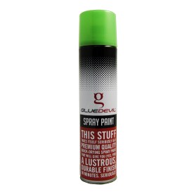 Glue Devil - Spray Paint - Fluorescent Green - 300ml - 2 Pack