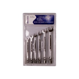 Dejuca - Swivel Spanner - - Single - 6/pce10-19mm - 2 Pack