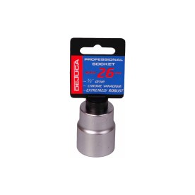 Dejuca - Socket - Cv - Fd - 1/2 Inch drive - 6pt - 26mm - 2 Pack