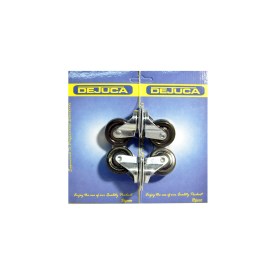 Dejuca - Castor Wheel - Rubber - Swivel - Flange - 38mm