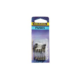 Dejuca - Fuse - Clear - Glass - 6 X 30mm - 15amp - 7/Card - 2 Pack