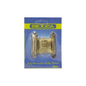 Dejuca - Self Closing Hinge - Brass - Plated - 1pair/Card - 2 Pack