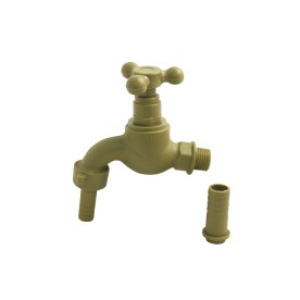 Dejuca - Garden Tap - Plastic - 1/2 X 3/4 X 3/4 Inch - 2 Pack