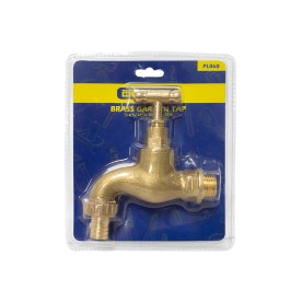 Dejuca - Garden Tap - Brass - Lp - 1/2 X 3/4 Inch - 1/2 Inch Conn.