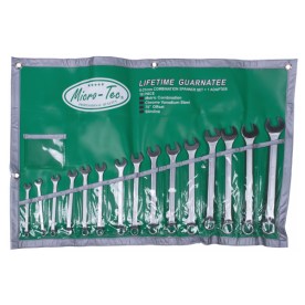 Micro-Tec - Spanner Set Combination Offset 6-21Mm