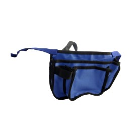 Nail Bag - Double Pocket with hammer loop - Nylon