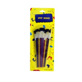 Artist Brushes - 12/Card