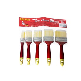 Paint Brush Set - 5/Card