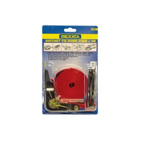 Dejuca - Ratchet Tie Down - 25mm X 5m - 2 Pack