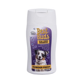 Dog Shampoo - Powder Fresh - 2-in-1 - 220ml - 2 Pack