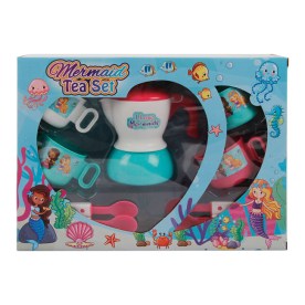 Mermaid Tea Set - Children's Toys - BPA Free Plastic - 9 Piece