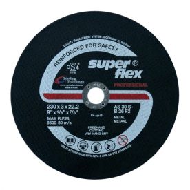 Superflex - Cutting Disc Prof Flat Steel 230X3X22.2 - 2 Pack