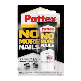 Pattex - No More Nails Invisible Tube 2301846 40g - 2 Pack