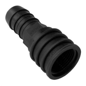 Emjay - Adaptor Female 40mmx1-1/2 Inch Black - 2 Pack