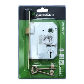Kaufmann - Lockbody 2 Lever Sabs Brass Plated - 2 Pack