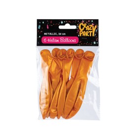 Metallic Gold Balloons Pack of 6