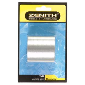 Zenith - Duct Tape - Grey (48mm x 5m)