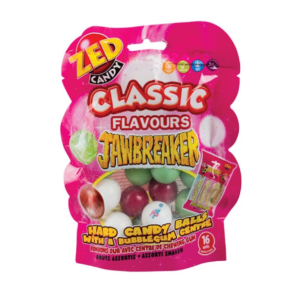Jawbreaker - Sweets - Hard Candy - Bubblegum Centre - 132g