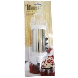 Hillhouse - Icing Decorating Set - (Including 4 Nozzles)