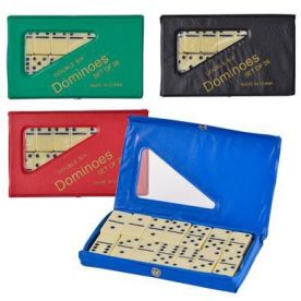 Ivory Double Game Dominoes -Six 5mm - 2 Pack