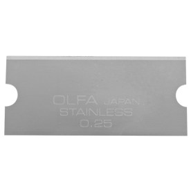 Olfa - Scraper Blade for Grs-2 S/Steel 40mmx18mm 6 Piece - 2 Pack