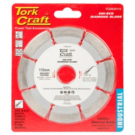 Tork Craft - Diamond Blade Segm. 115mm Reinf.Concrete - 2 Pack