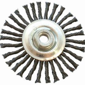 Tork Craft - Wire Wheel Brush Single Section Twisted Stinger - 2 Pack